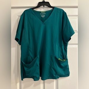 Healing hands scrub top